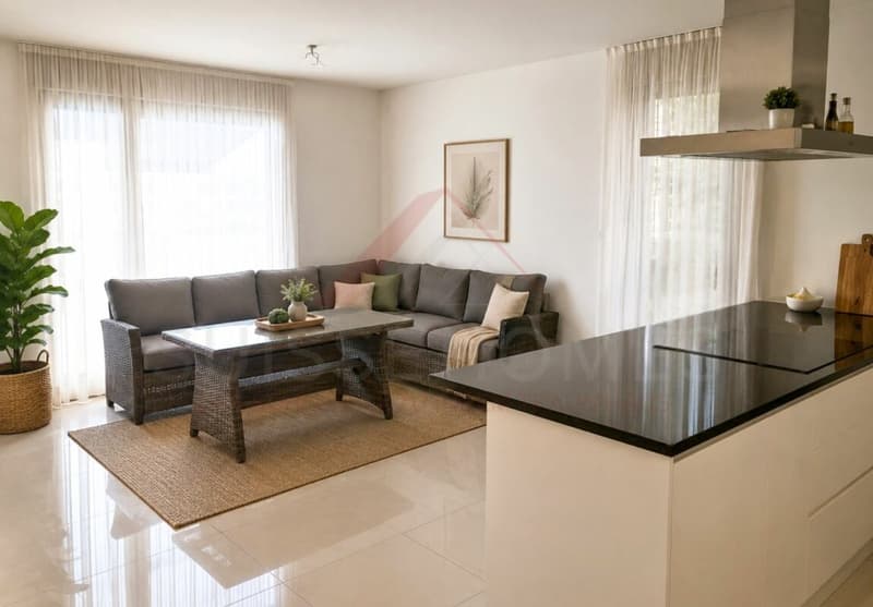 150 m² Wohnfläche | Helle 4.5 Zimmer Wohnung mit 2 Balkonen und Lift (4)