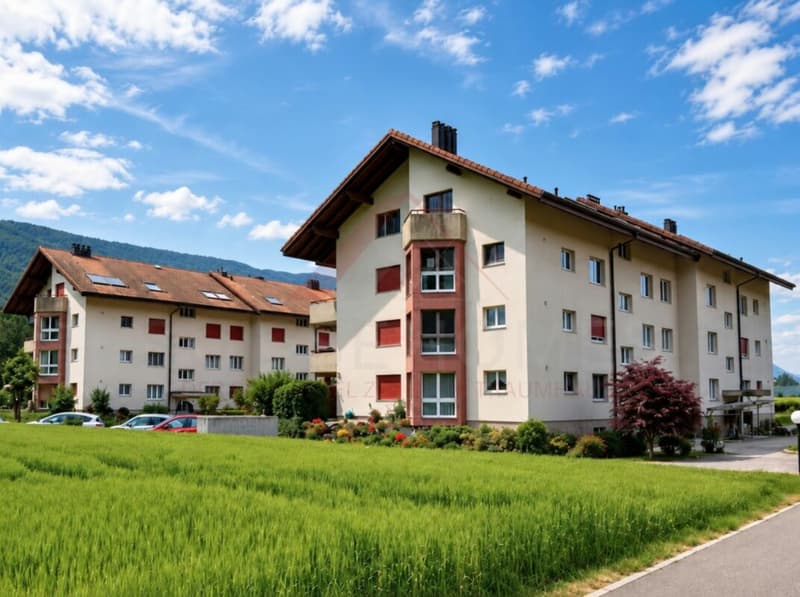 3.5-Zimmer-Wohnung mit Weitsicht in ruhiger Lage in Laupersdorf (6)