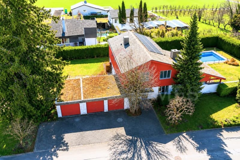 Traumhafte Seesicht am Bielersee  8.5 Zimmer Haus mit Pool und 1'443 m² Grundstück (22)