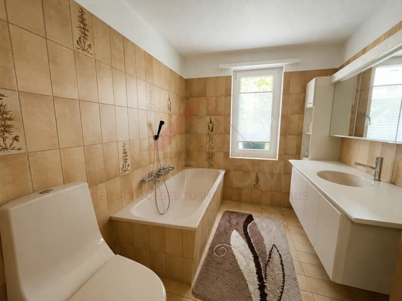 Charmantes 5.5-Zimmer-Einfamilienhaus mit Alpenblick, grossem Garten und Ausbaupotenzial in Stetten AG (8)