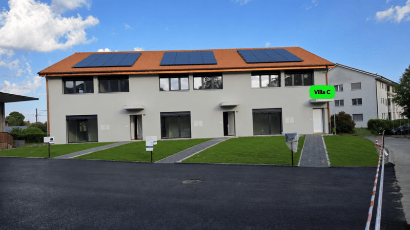 Villa C - Villa mitoyenne d'angle Minergie avec jardin (12)