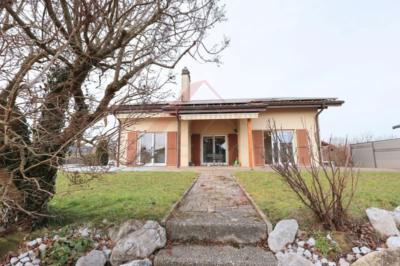 Maison familiale d'exception avec piscine, sauna et grand jardin à La Brillaz (3)