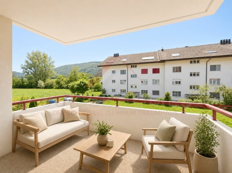 3.5-Zimmer-Wohnung mit Weitsicht und ruhigem Wohngefühl in Laupersdorf (2)