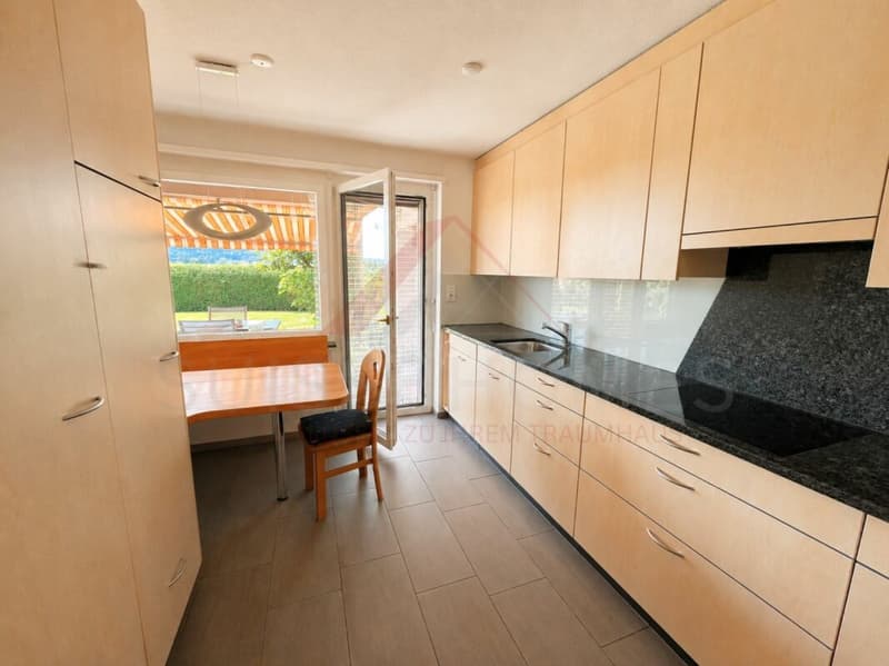 Charmantes 5.5-Zimmer-Einfamilienhaus mit Alpenblick, grossem Garten und Ausbaupotenzial in Stetten AG (6)