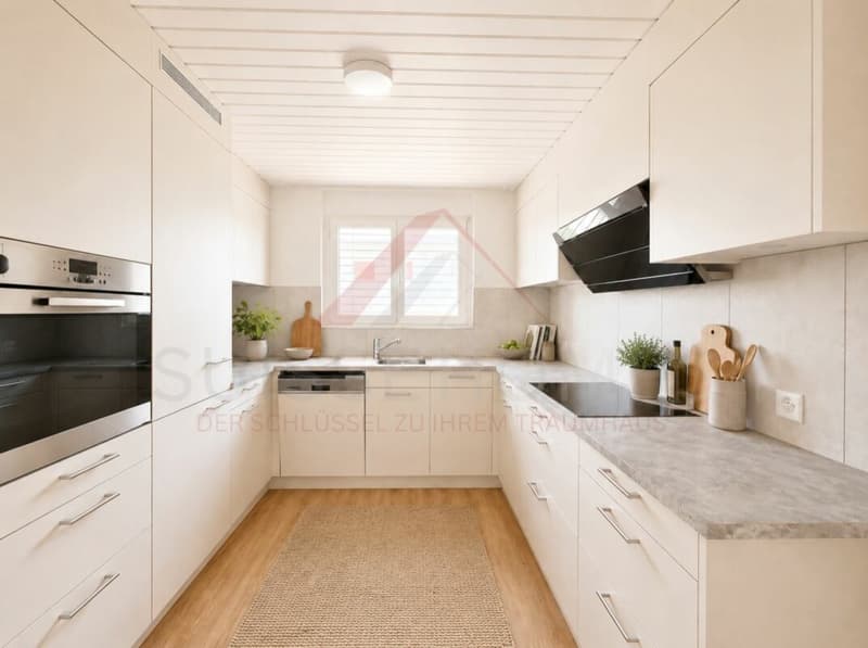 Helles Wohnen in ruhiger Lage - 3.5-Zimmer-Wohnung mit sonnigem Balkon in Laupersdorf (4)