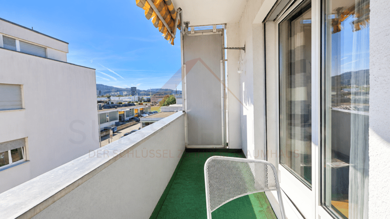 Sonne auf dem Balkon, Charme in jedem Raum - 4 Zimmer in Pratteln (5)