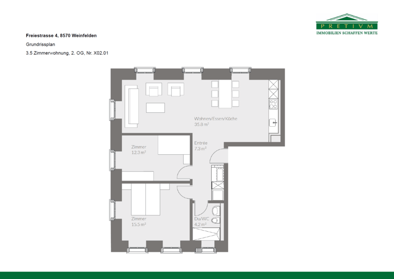 Grundrissplan
