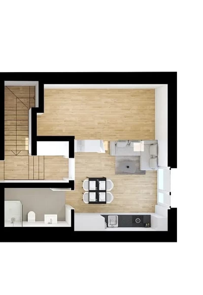 Helles 1.5-Zimmer-Dachstudio in Dübendorf mieten (7)