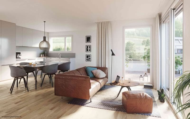 Bel appartement neuf dans un endroit calme (2)
