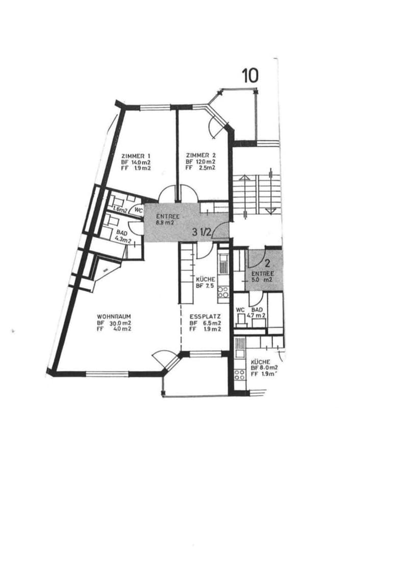 Grundrissplan