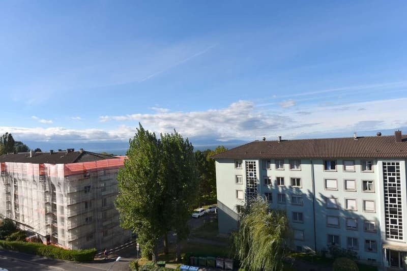 Vue depuis le balcon
