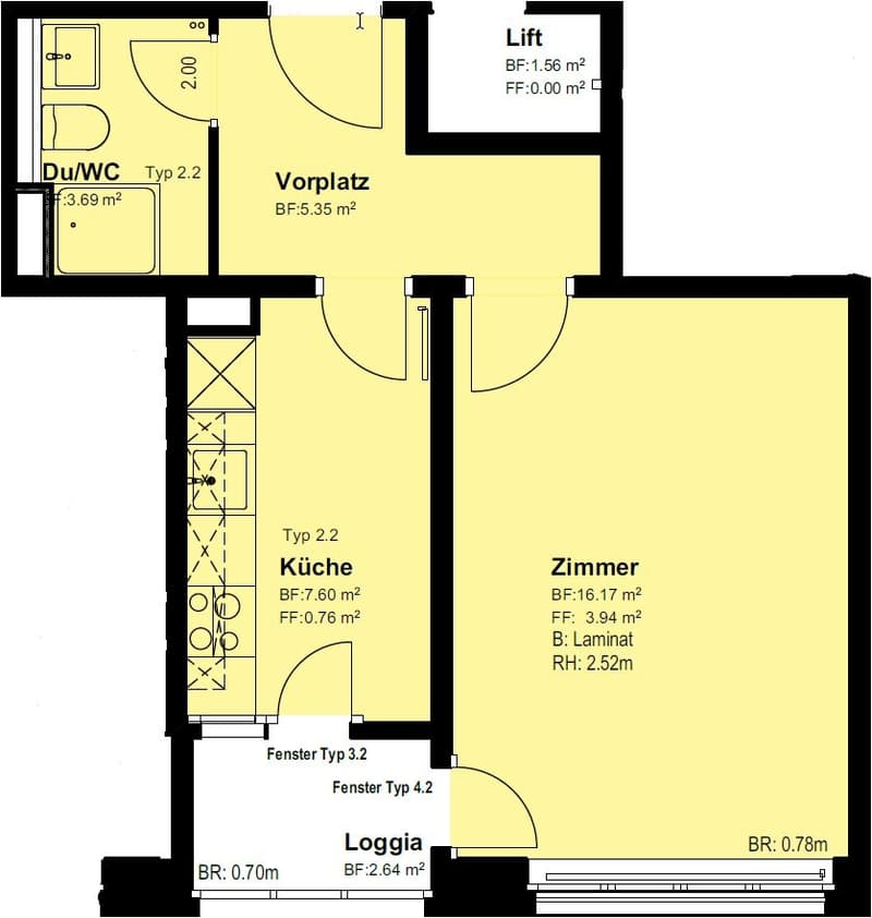 Grundrissplan