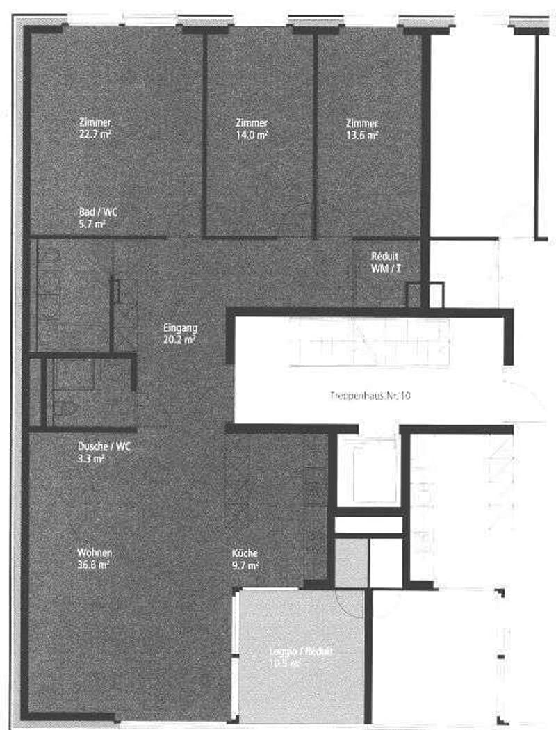 Grundrissplan