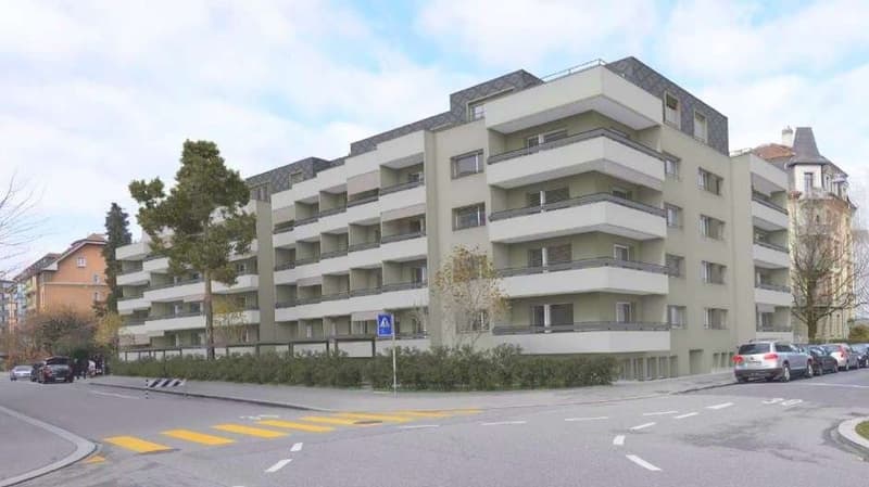 Moderne 2.5-Zimmerwohnung mit Balkon an zentraler Lage (1)