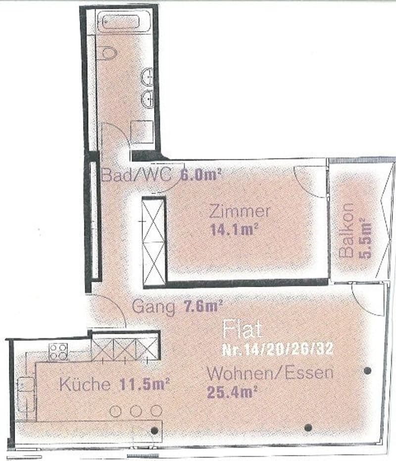 Glasklar wohnen im Gundeli - Exklusive Wohnung sucht neue Bewohner (2)