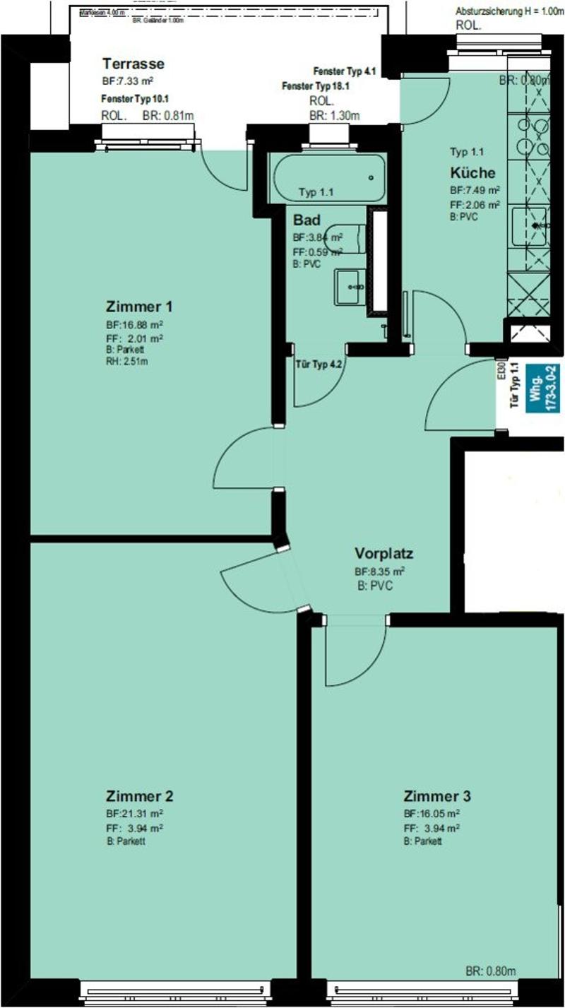 Grundrissplan