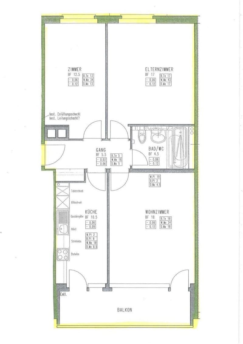 Grundrissplan