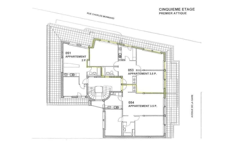 Appartement de 3.5 pièces proche de la gare et du centre ville (8)