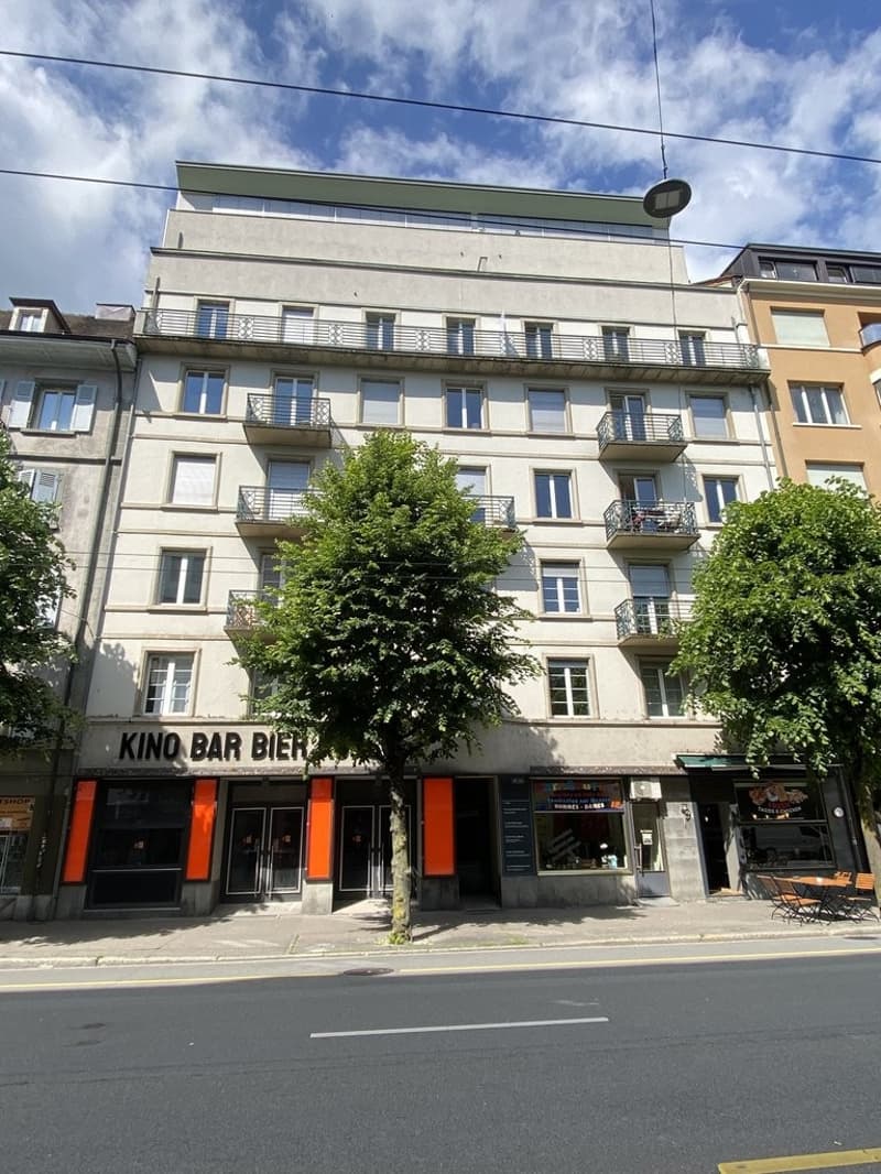 Immeuble côté Boulevard