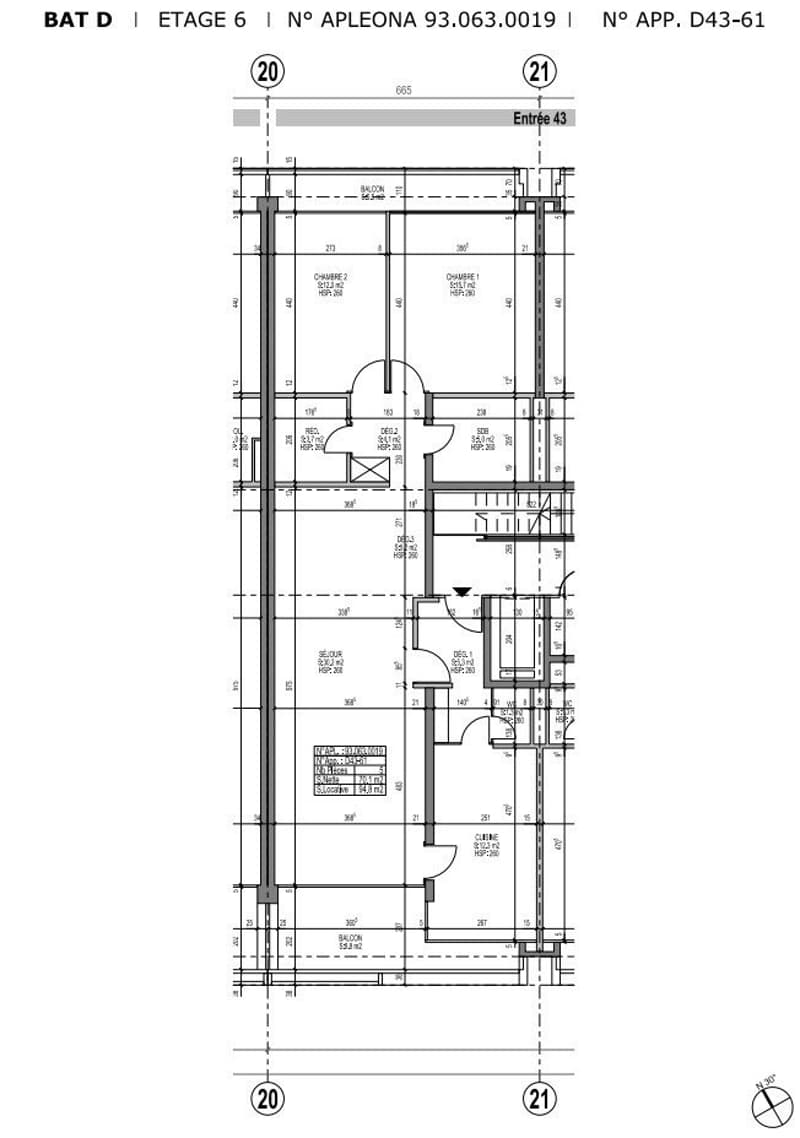 Appartement 4 pièces dans le quartier de la Tourelle (11)