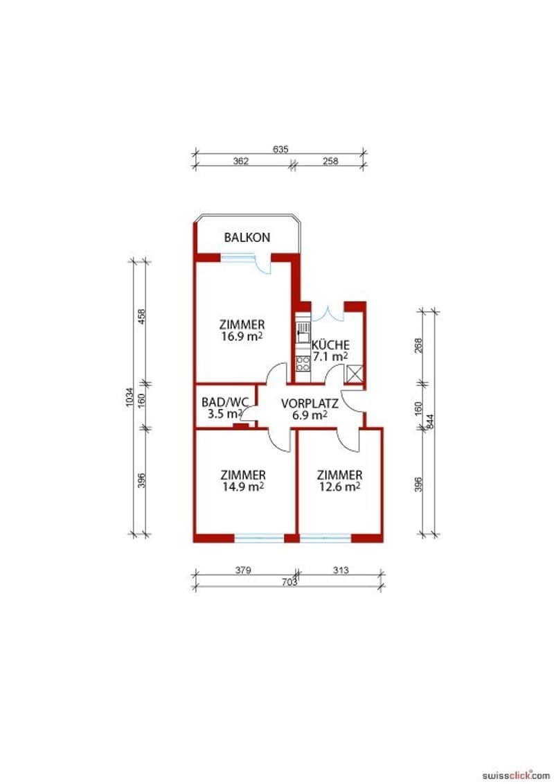 gemütliche ruhige Wohnung (9)