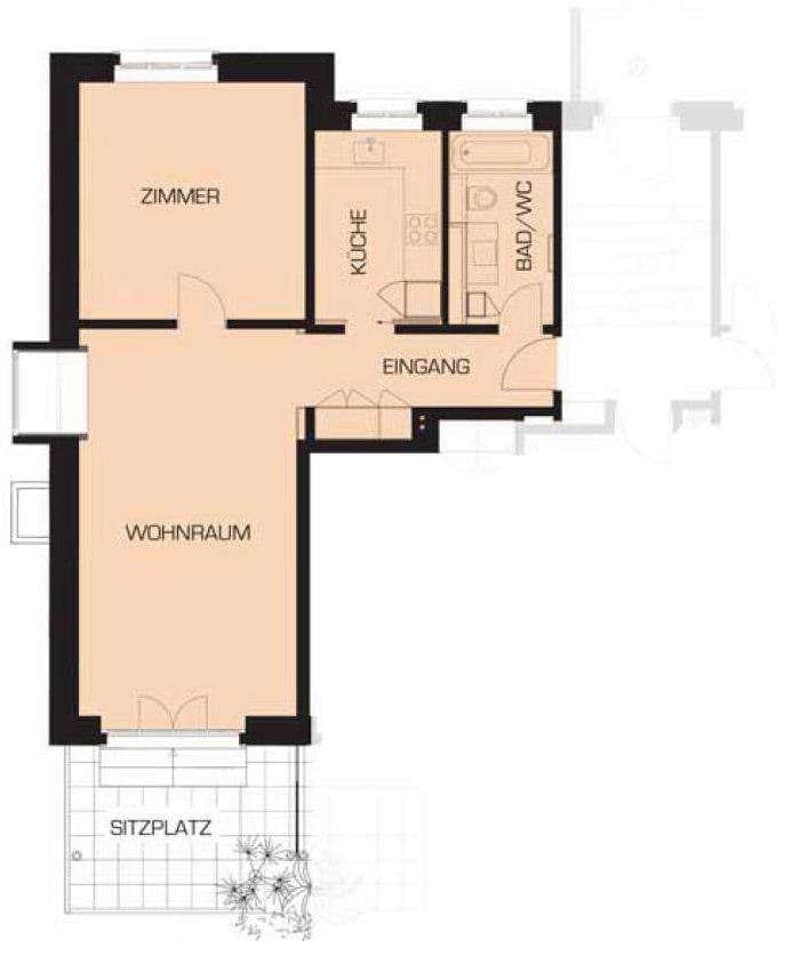 Grundrissplan