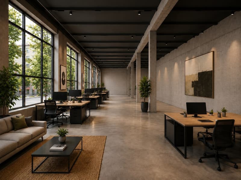 Visualisierung Büro