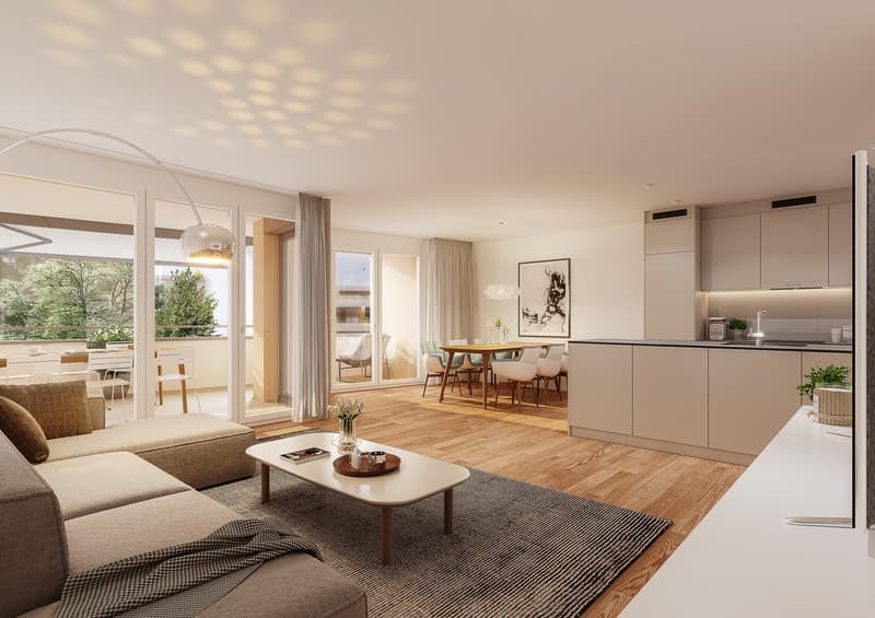 3 ½ Zimmer-Wohnung, 5734 Reinach (7)