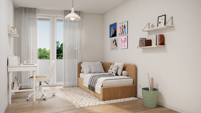 3 ½ Zimmer-Wohnung, 5734 Reinach (3)