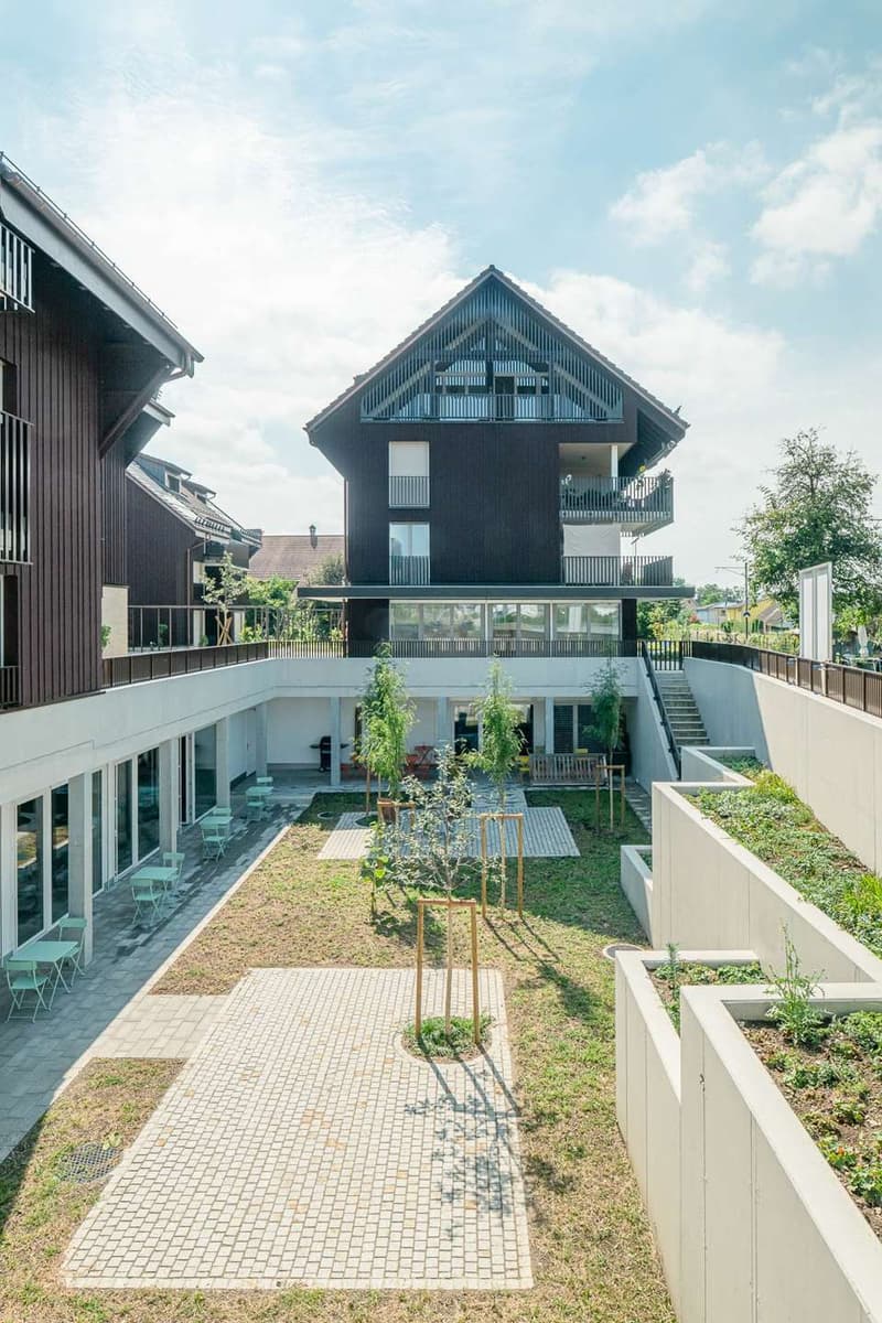 Haus B und Gemeinschaftsbereich