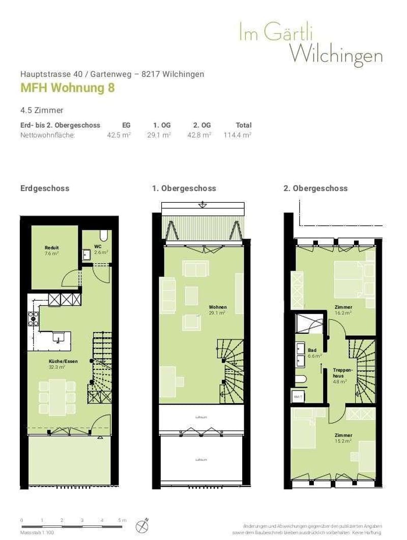 Grundriss Wohnung 8