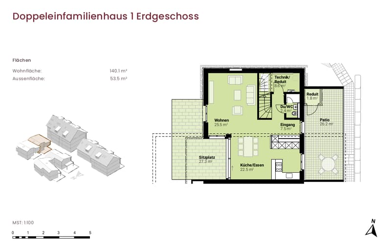 Grundriss Erdgeschoss