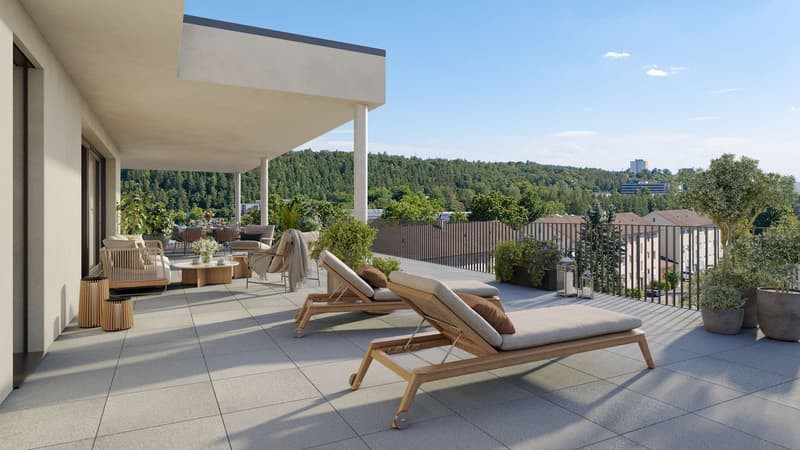 Moderne 3.5-Zimmer-Wohnung - Neubauprojekt "Sonnenstube" in Schaffhausen (5)