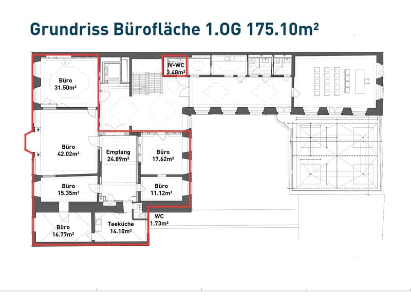 Grundriss 1.OG