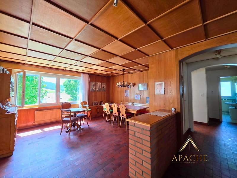Généreuse maison familiale, 2 appartements pouvant être réunis et 5 garages (5)