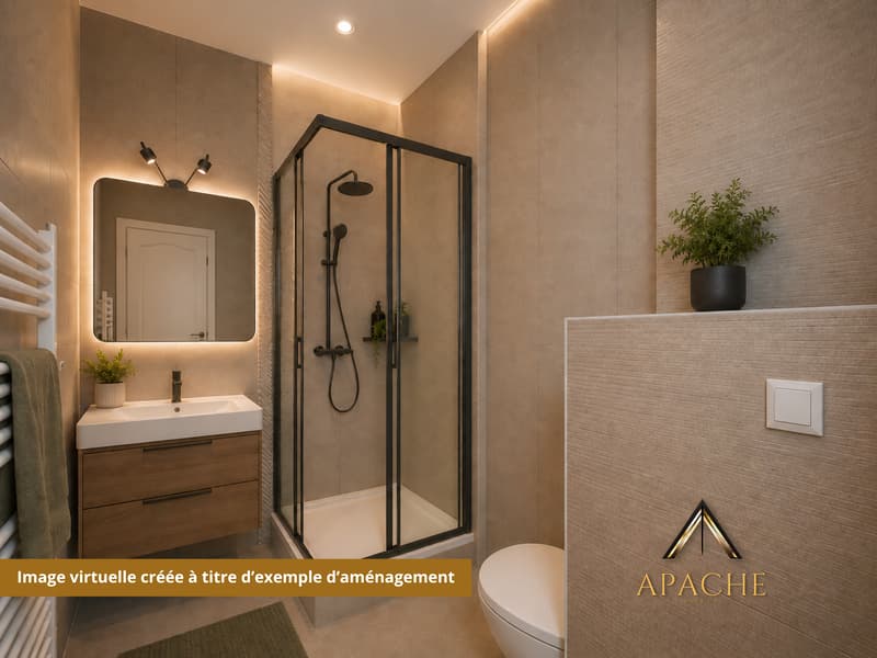 Magnifique 5.5 pièces avec grand balcon et place de parc intérieure (12)