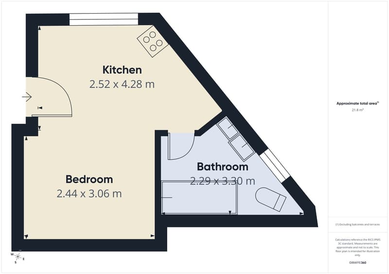 Attraktive Gelegenheit: Zwei charmante 1.5-Zimmer-Studios nahe Bodensee in Staad (9)