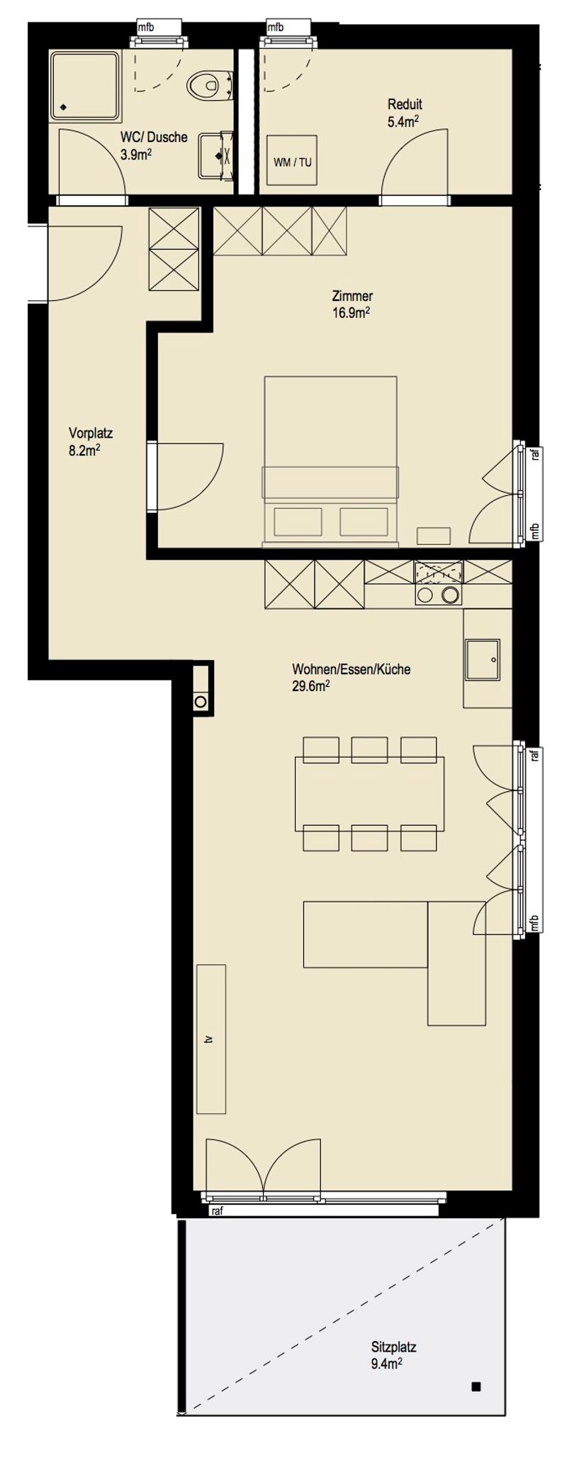 Grundriss Whg C.0.2