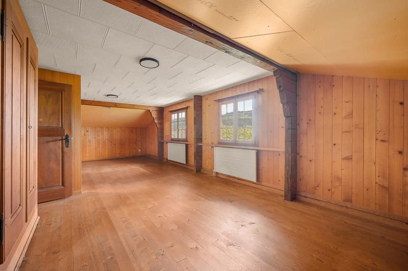 Grande chambre 2ème à diviser en 2