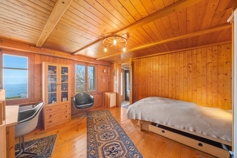 Chalet avec panorama exceptionnel sur le lac Léman ! (11)