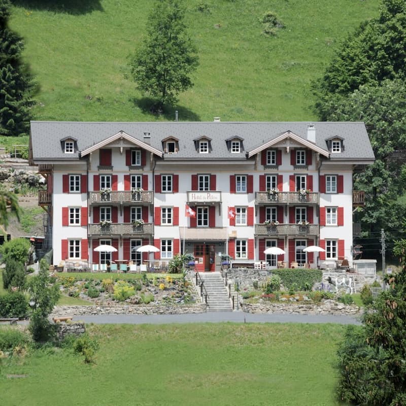 Le Grand Chalet des Bovets rénové aux charmes d'antan 14 chambres (5)