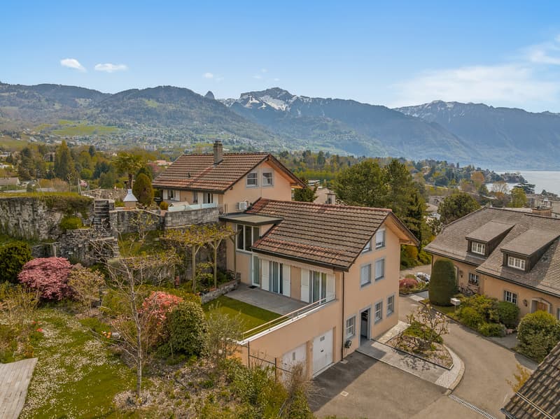 Quartier prisé, cadre résidentiel et vue panoramique sur le lac (1)