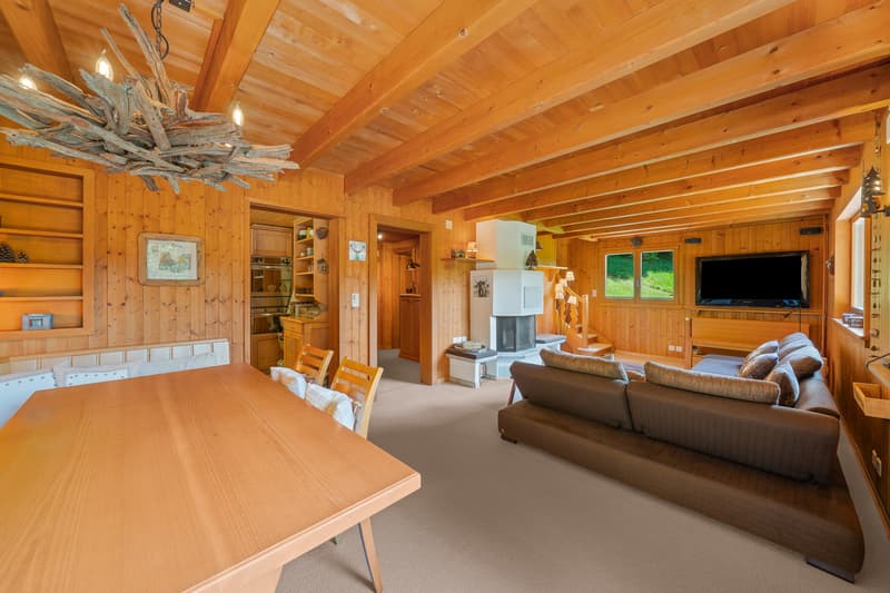 Un refuge alpin au coeur de la nature - clairière privée & art de vivre alpin Animaux alpins devant la fenêtre au quotidien ! (4)