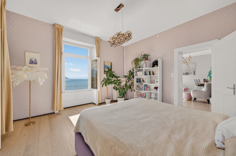 Élégance et panorama au coeur de Territet - Montreux Disponible de suit (7)