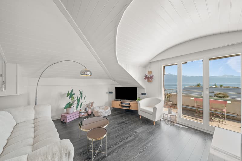 Superbe duplex alliant confort, vue lac et situation privilégiée (3)
