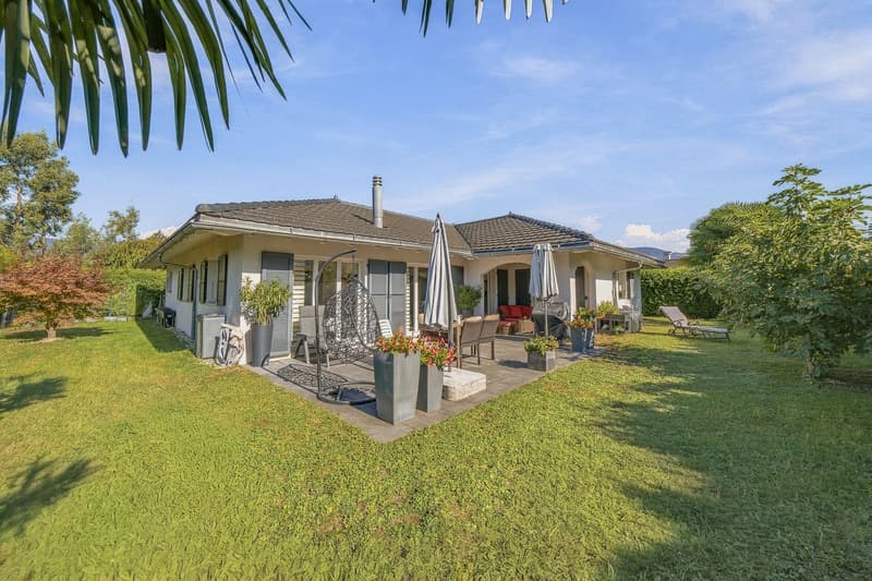 Villa individuelle située dans un quartier résidentiel au Bouveret (1)