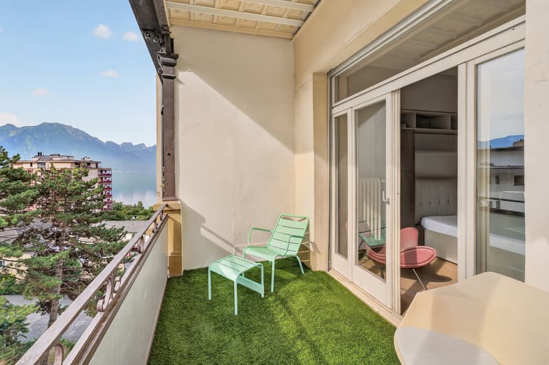 Élégance appartement meublé de 2.5 pcs au coeur de Territet - Montreux (8)