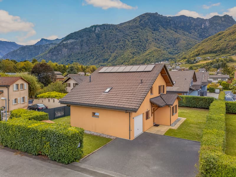 Superbe villa individuelle dans un quartier prisé à Vouvry (13)