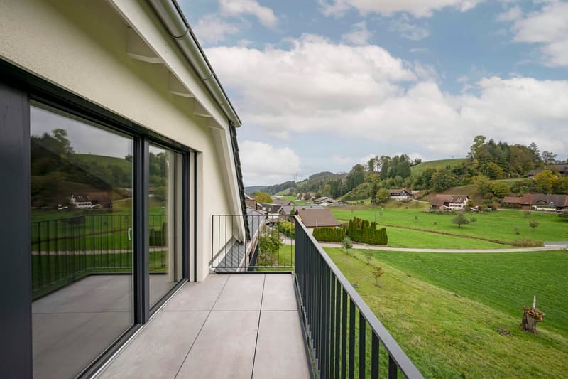 Ihr neues Zuhause in Bottenwil: 4.5-Zimmer-Maisonette mit Loggia und Weitblick ins Grüne (5)
