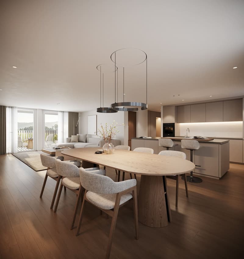 Neubau Rischmatt – Grosszügige 5.5-Zimmer-Dachwohnung (2)